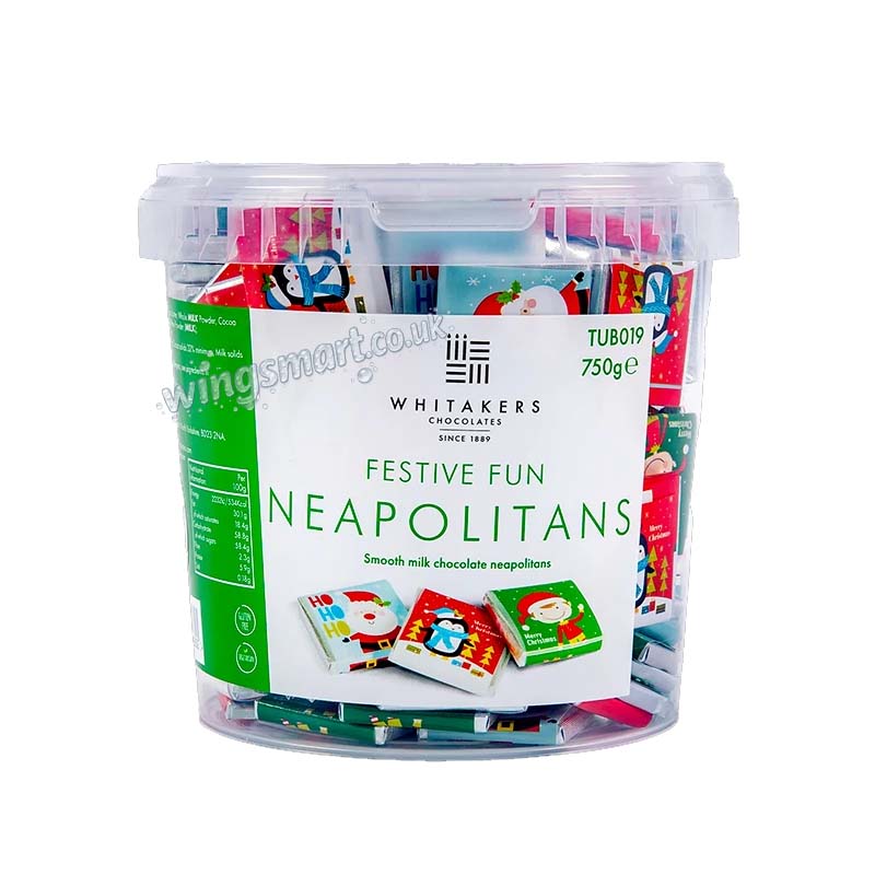 Whitakers Christmas Fun Chocolate Neapolitans 750g