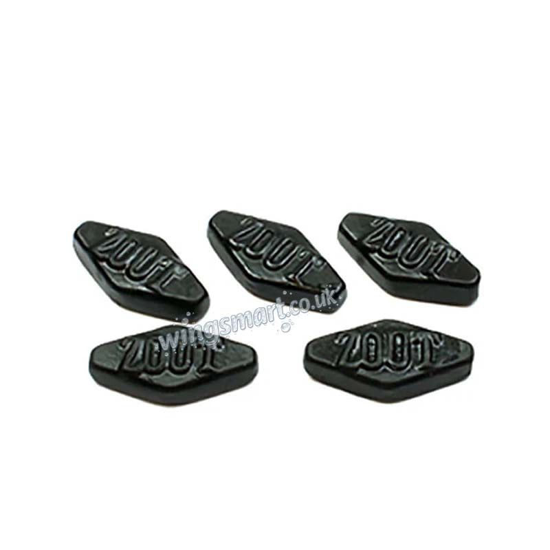 Joris Salty Zouts Liquorice Diamonds (1kg - 3kg)