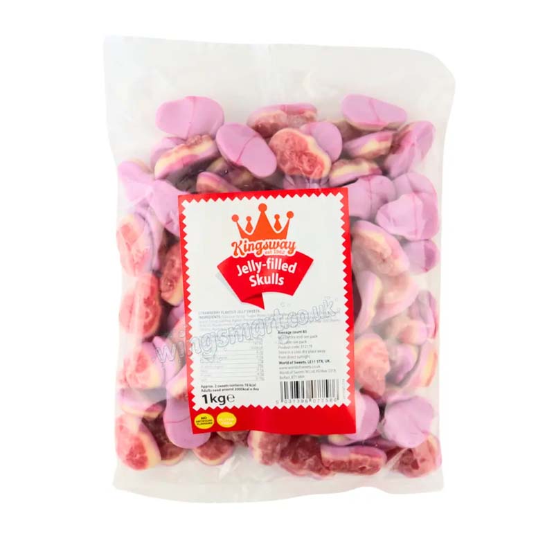 Kingsway Jelly Filled Skulls 1kg