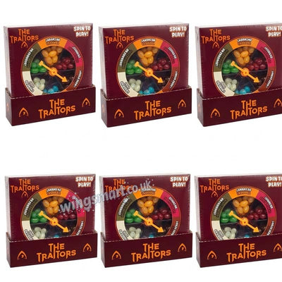 The Traitors Jelly Bean Spinner Game 100g (06 or 12 packs)