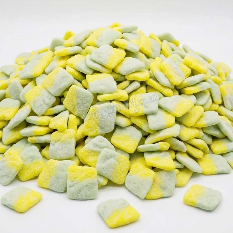 BUBS Sour Foam Romb Tutti Frutti Sweets 1kg - 5kg