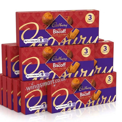 Cadbury Biscoff Filled Centres 3 Pack 100.5g (Pack of 5)