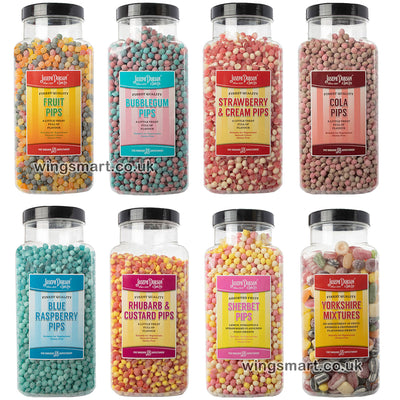 Dobsons 2.72kg Sweet Jars - Yorkshire Mixture, Sherbet Pips & More