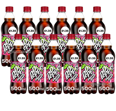 Dr Pepper Zero Cherry Crush 12 x 500ml PMP