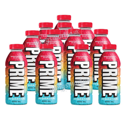 Prime Hydration Ice Pop Dragon Fruit 500ml x 12 Electrolyte Drinks