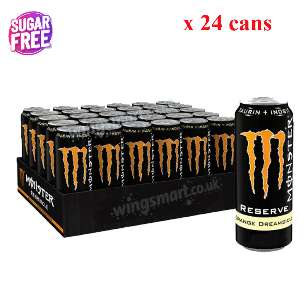 Monster Energy Drink 473ml – Electric Blue, Dreamsicle, Viking Berry, Guava & Java Irish Creme