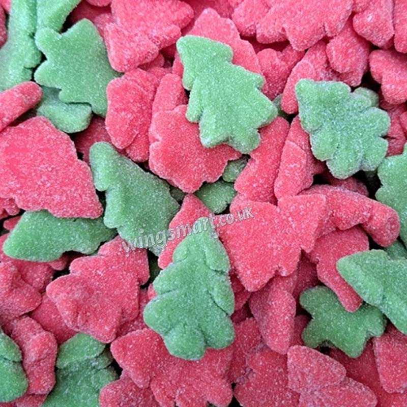 Kingsway Christmas Trees Gummies Strawberry & Apple Flavour (0.5kg to 5kg)