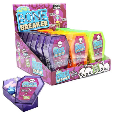 Crazy Candy Factory Bone Breaker 25g (Pack of 18)