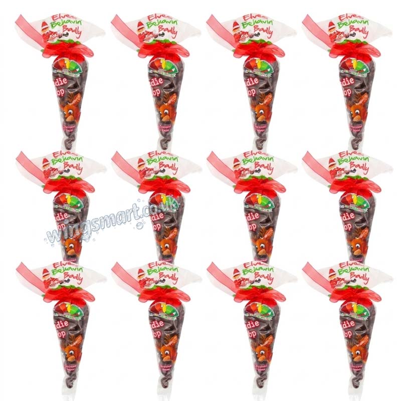 Elves Behavin' Badly Rudie Poop Jelly Beans Cone 96g (12 or 24 Packs)