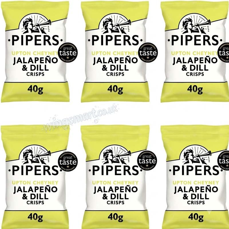 Pipers Crips 40g Variety of Flavours (Choose your favourite)