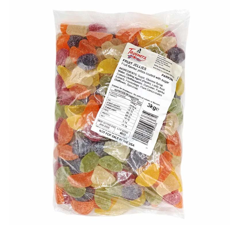 Taveners Fruit Jellies 3kg