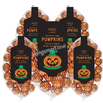 M&S Petrifying Pumpkins Milk Chocolates 130g (Pack of 5)
