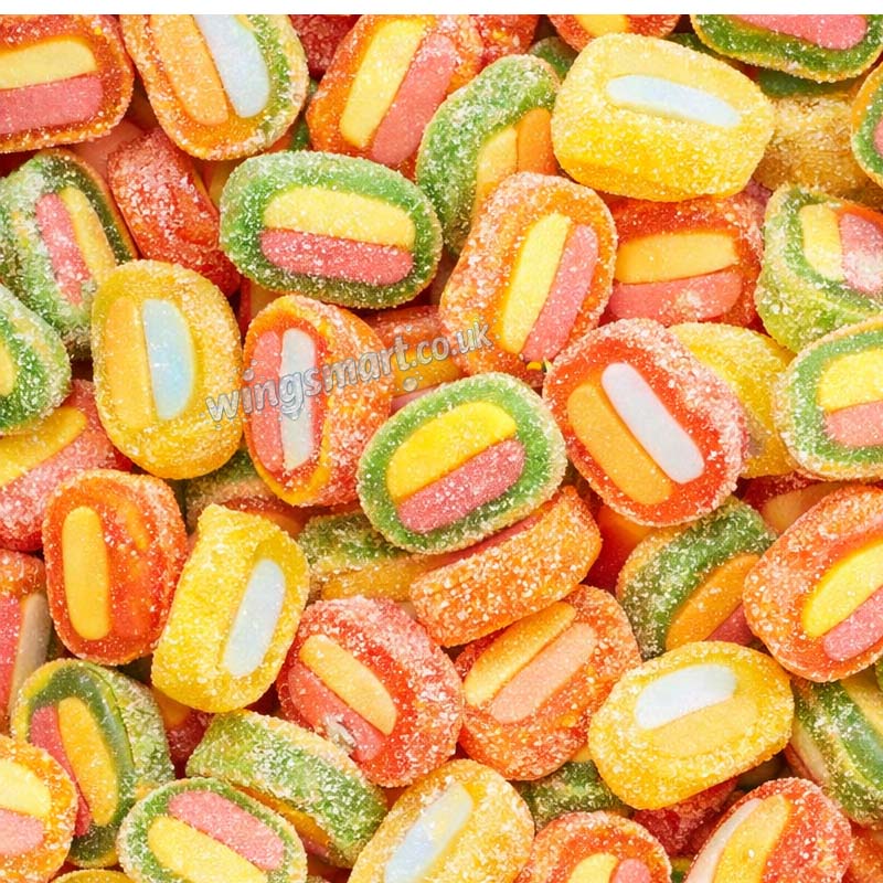 Haribo Balla Bites ZING Bag 12 x 140g PMP Full Box – Tangy Fruit Flavour Jelly Sweets