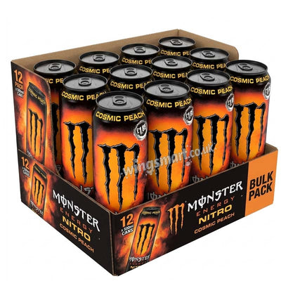 Monster Energy Drink Nitro Cosmic Peach 500ml(Pack of 12) Fullcase