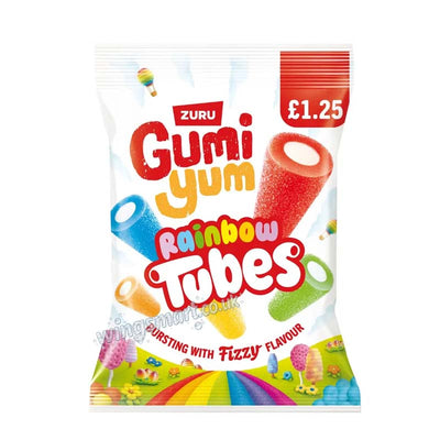 Gumi Yum Rainbow Tubes Bag 12x120g Fullbox