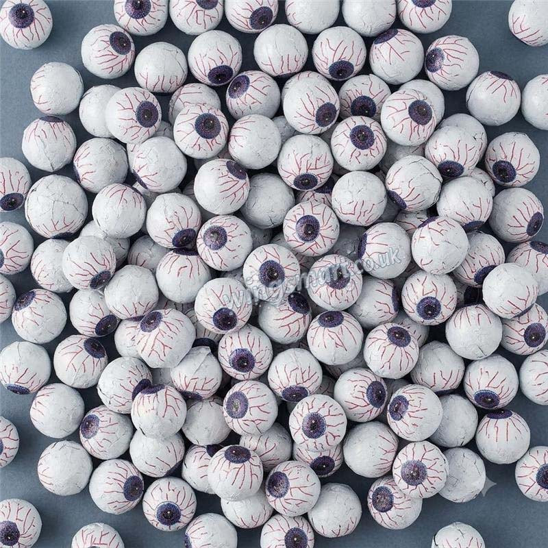 Solid Milk Chocolate Eyeballs Bag 1kg - 5kg