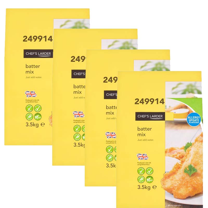 Chef's Larder Batter Mix 3.5kg – 1 or 4 Packs | Catering & Bulk Baking