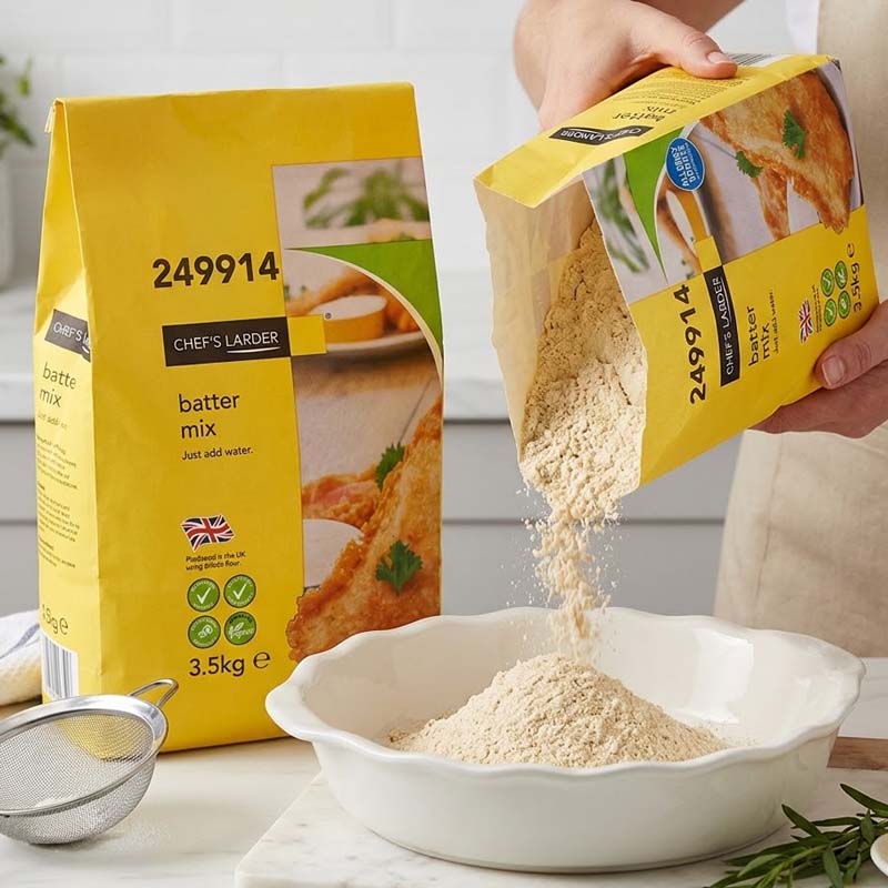 Chef's Larder Batter Mix 3.5kg – 1 or 4 Packs | Catering & Bulk Baking