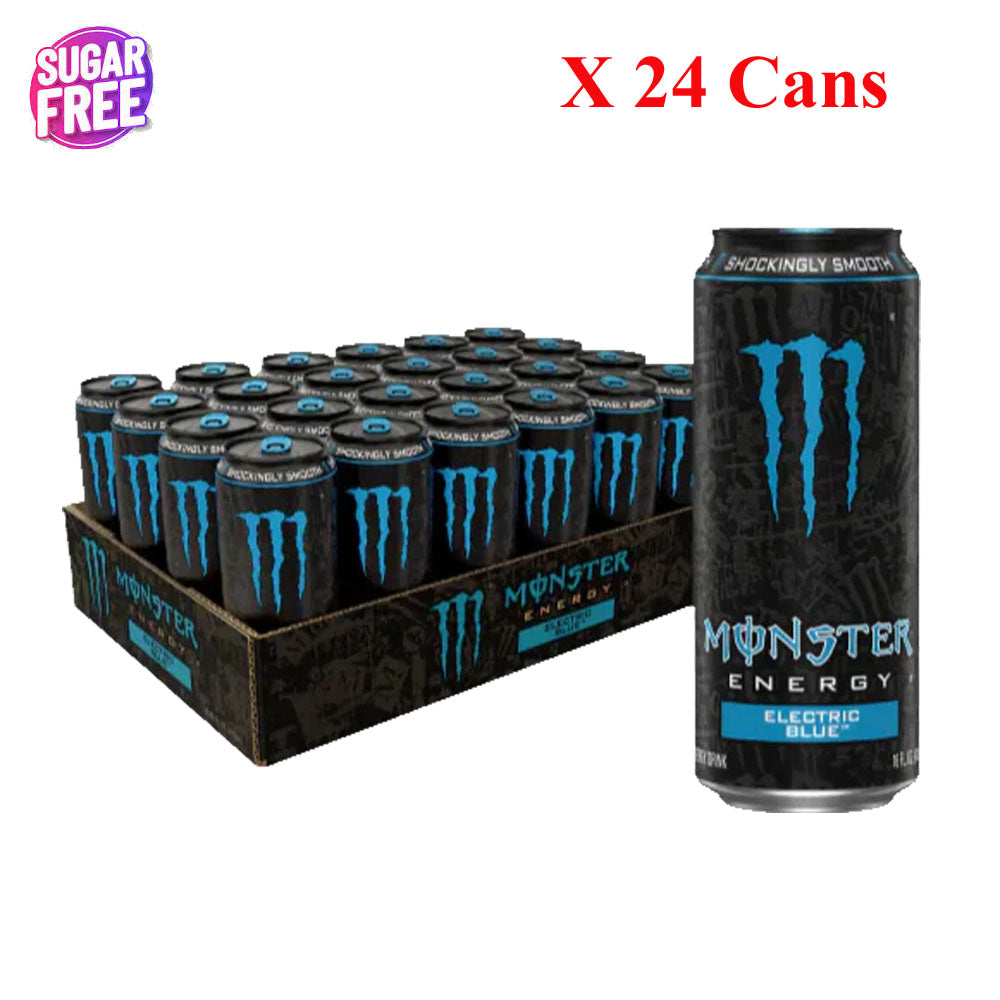 Monster Energy Drink 473ml – Electric Blue, Dreamsicle, Viking Berry, Guava & Java Irish Creme
