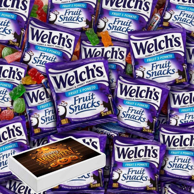 Welch's Fruit Snacks Halloween 25 Pouches with Giftbox