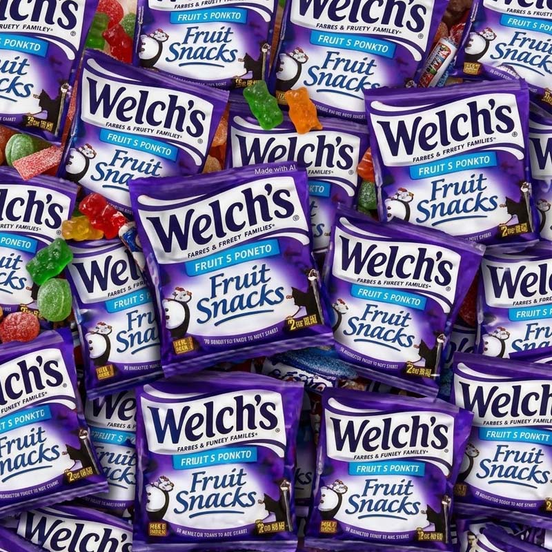 Welch's Fruit Snacks Halloween (80 & 160 Pouches)
