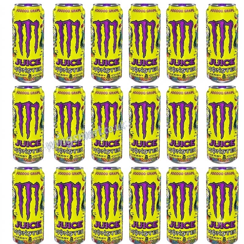 Monster USA Voodoo Grape 473ml (12 or 24 Packs)