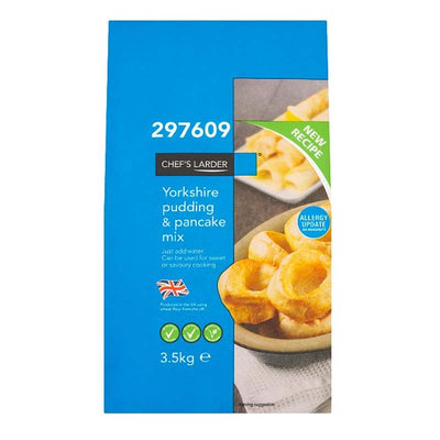 Chef's Larder Yorkshire Pudding & Pancake Mix 3.5kg (1 or 4 Packs)