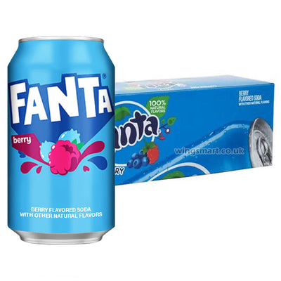 Fanta Berry Soda Can 12 x 355ml