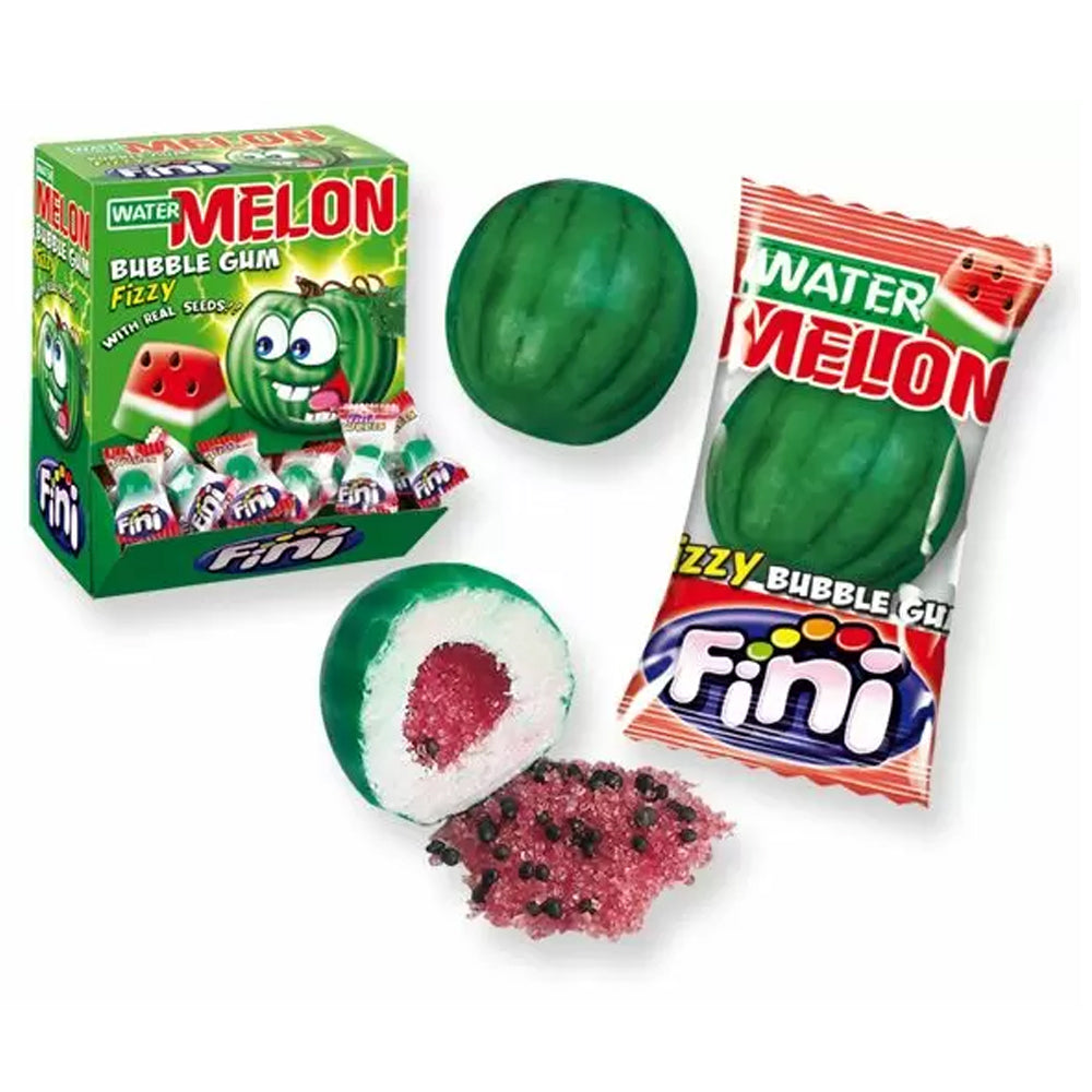 Fini Watermelon Fizzy Bubblegum - WingsMart