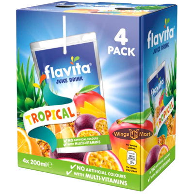 Flavita Tropical Juice Drink 10x(4x200ml)