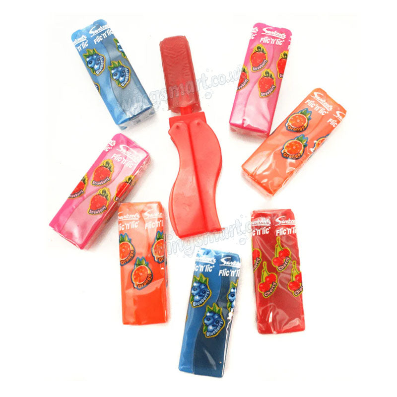 Swizzels Flic 'n' Lic Lollies 14g (12 & 24 Lollies)