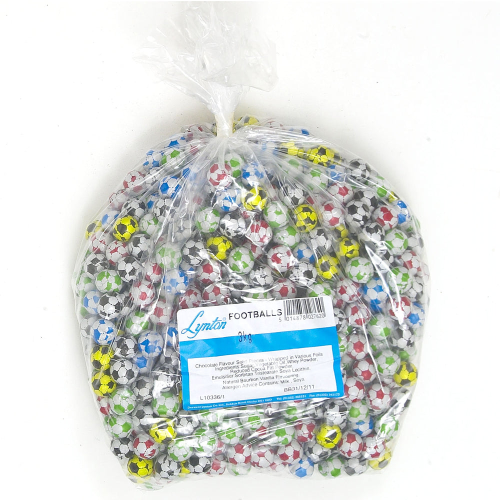 Chocolate Flavour Footballs Mix 3kg