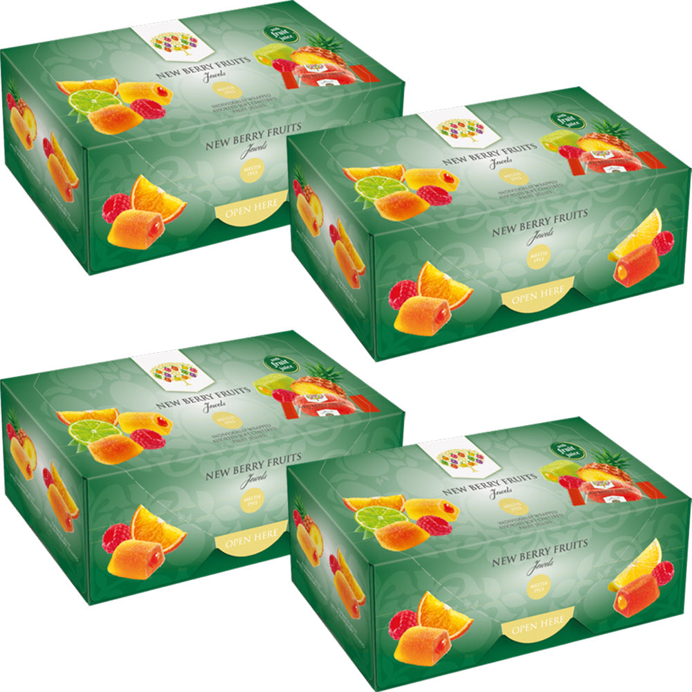 New Berry Fruits Jewels Box 4 x 250g