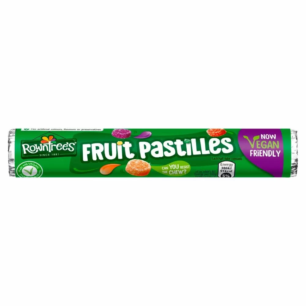 Rowntree's Fruit Pastilles Tube 48g (Box Of 32) - WingsMart