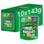 Rowntree's Fruit Pastilles Sharing Pouch 143g (Box Of 10)