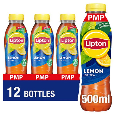 Lipton Lemon Ice Tea 500ml PMP (Case of 12)