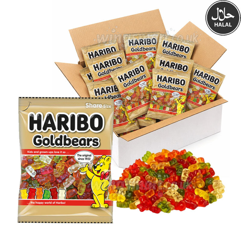 Haribo Halal Jelly Sweets 80g - Yummy Varieties