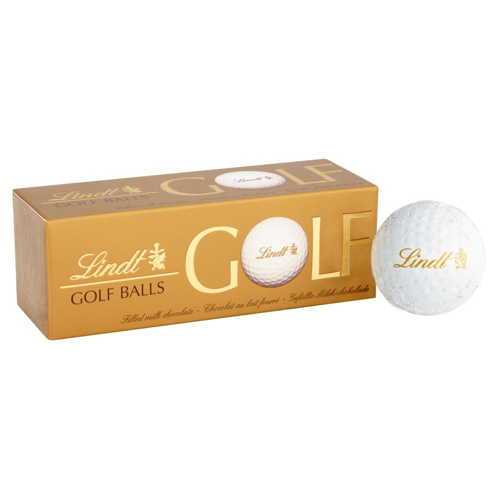 2 x Lindt Milk Chocolate Golf Balls 3 Pieces 110g