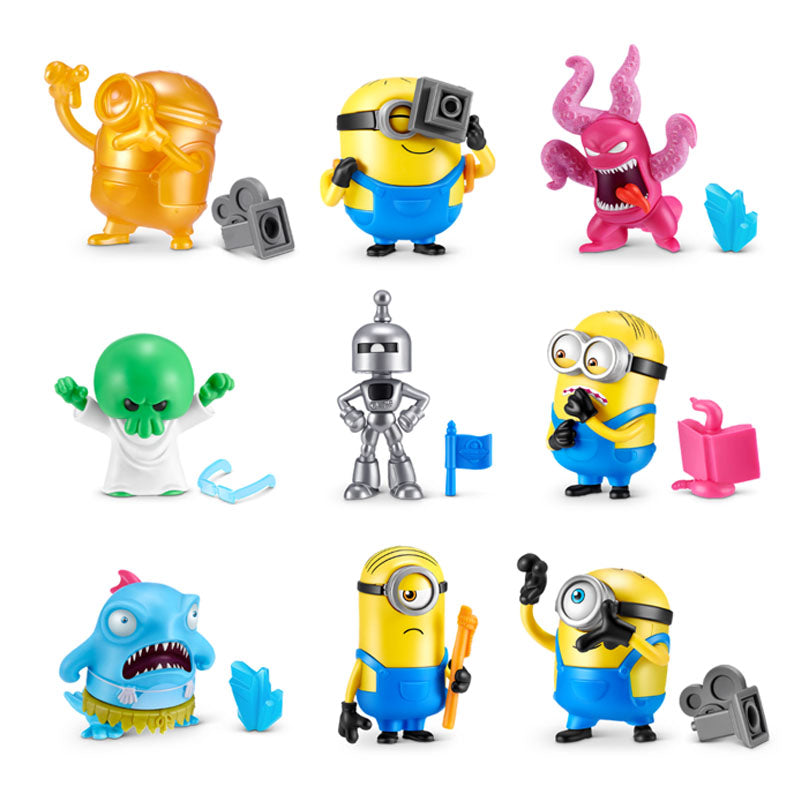 Gumi Yum Surprise Minions 26g Fruit Flavoured Gummies with Toy by Zuru (9 & 18 Packs)