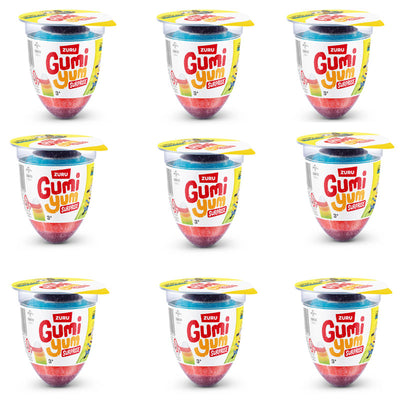 Gumi Yum Surprise Minions 26g Fruit Flavoured Gummies with Toy by Zuru (9 & 18 Packs)