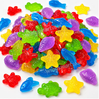 Vidal Ocean Jelly Mix 1kg Fruit Flavoured Sea Animal Gummies