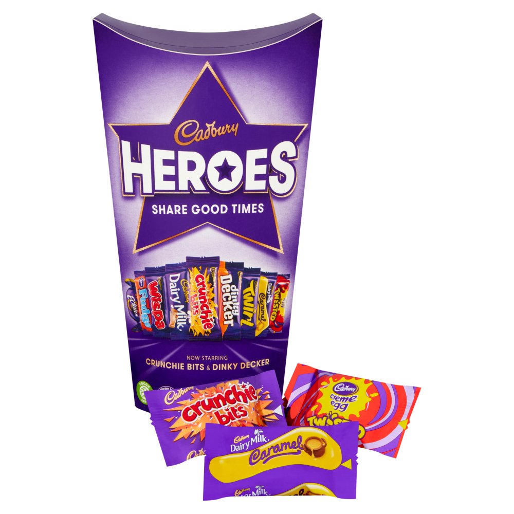 Cadbury Heroes Chocolate Assortment Gifting Box 290g – Case of 6