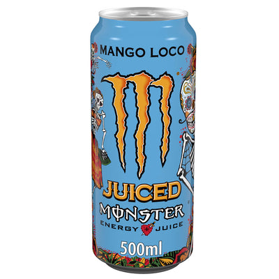 Monster Energy Drink Mango Loco 500ml PMP (12 Pack) – Halloween Edition