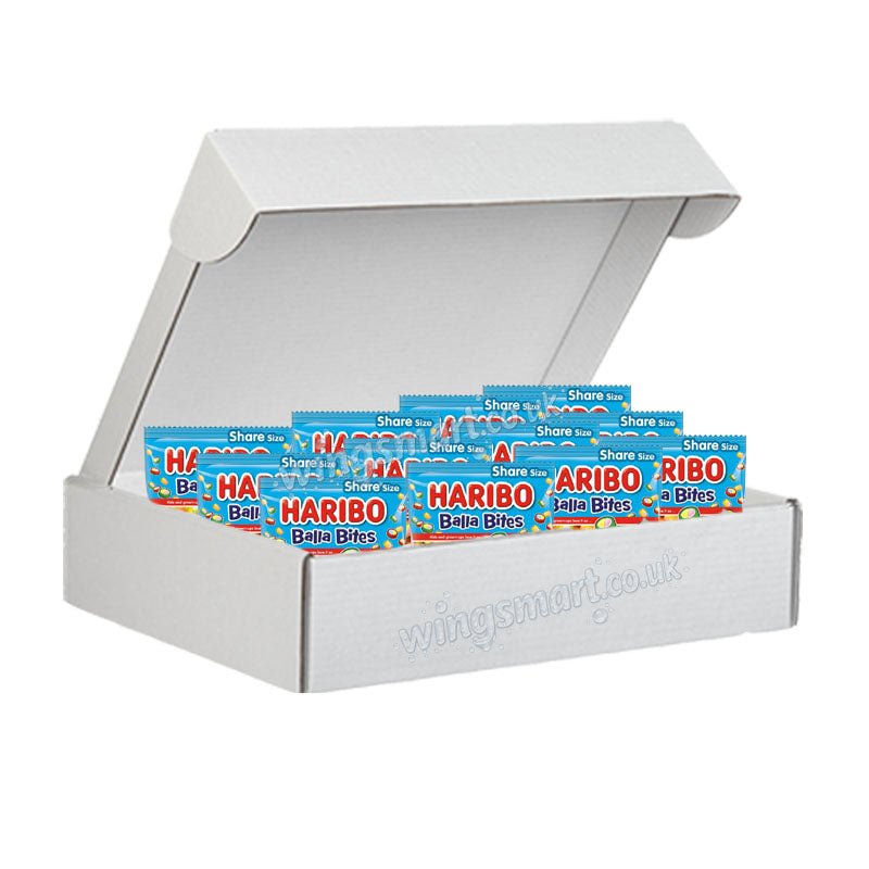Haribo Balla Bites 140g PMP 12 Pouches Fruit Flavour Gums Sweets