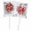 Cherry Flavour Heart 200 Lollipops - WingsMart