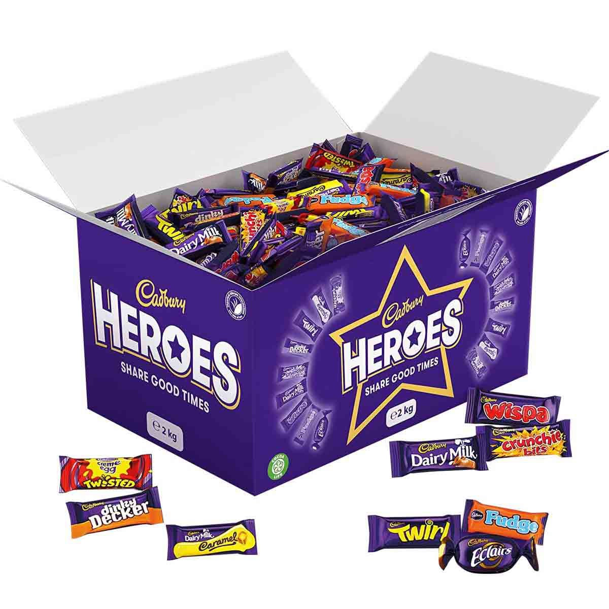 Cadbury Heroes Chocolate Box 2kg - WingsMart