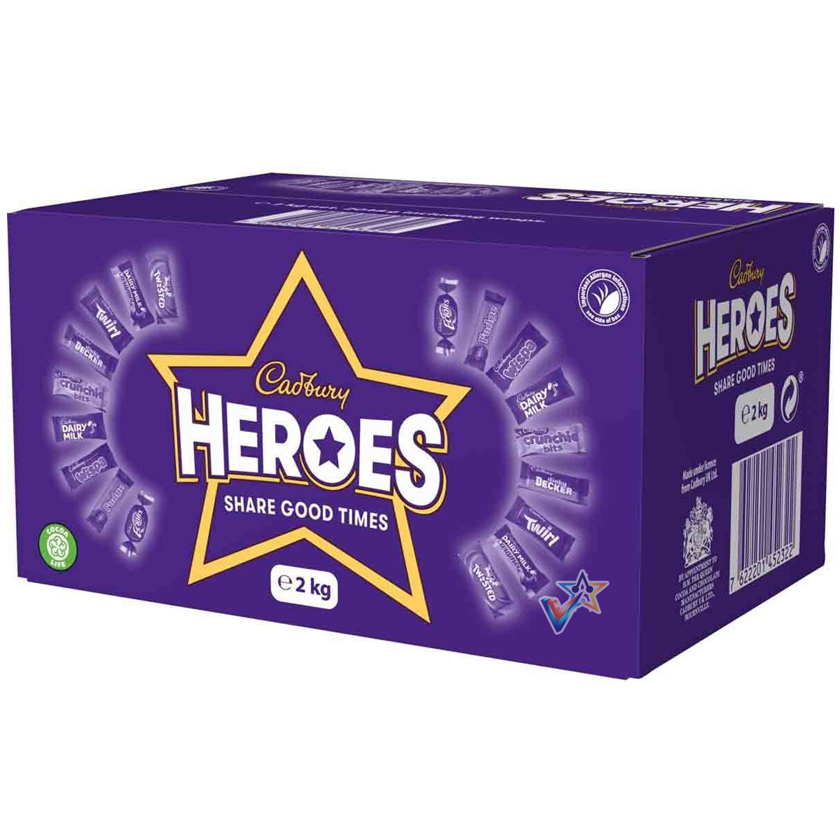 Heroes chocolate online box