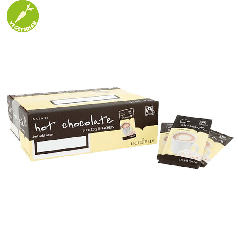 Lichfields Instant Hot Chocolate Sachets 50 x 28g (1.4kg)