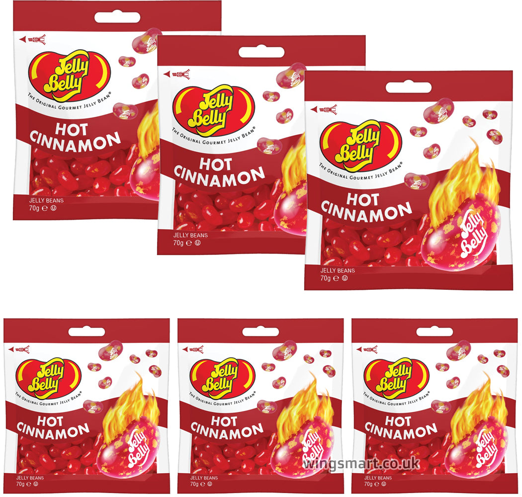 Jelly Belly Hot Cinnamon Jelly Beans Bag 70g