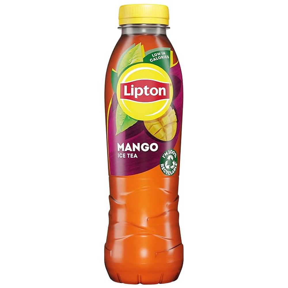 Lipton Ice Tea Mango Still Soft Drink 12 x 500ml Bottles